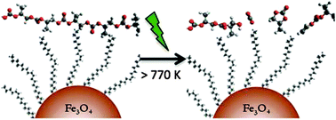 Graphical abstract: Fe3O4 nanoparticles as robust photothermal agents for driving high barrier reactions under ambient conditions