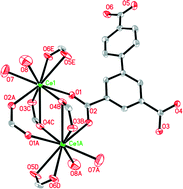 Graphical abstract: Synthesis, structures and luminescent properties of lanthanide coordination polymers involving biphenyl-3,4′,5-tricarboxylate