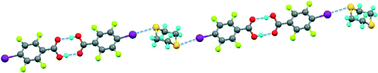 Graphical abstract: Competition and cooperation: hydrogen and halogen bonding in co-crystals involving 4-iodotetrafluorobenzoic acid, 4-iodotetrafluorophenol and 4-bromotetrafluorophenol