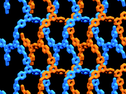 Graphical abstract: 2D → 2D Parallel interpenetration of (4,4) sheets constructed from a ditopic bis(4,2′:6′,4′′-terpyridine)