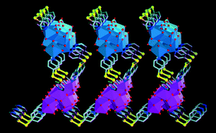 Graphical abstract: Cluster-based networks: assembly of a (4,4) layer and a rare T-shaped bilayer from [MnIII2MnII4O2(RCOO)10] coordination clusters