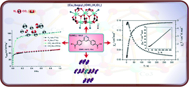 Graphical abstract: Six new coordination polymers based on a tritopic pyridyldicarboxylate ligand: structural, magnetic and sorption properties