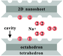 Graphical abstract: Long-term self-assembly of inorganic layered materials influenced by the local states of the interlayer cations