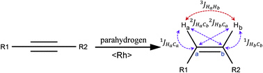 Graphical abstract: Analysis of parahydrogen polarized spin system in low magnetic fields