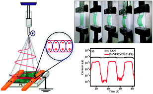 Graphical abstract: A high performance all-organic flexural piezo-FET and nanogenerator via nanoscale soft-interface strain modulation