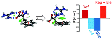 Graphical abstract: Interaction between the guanidinium cation and aromatic amino acids