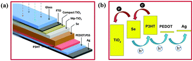 Graphical abstract: Selenium as a photoabsorber for inorganic–organic hybrid solar cells