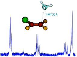 Graphical abstract: N lone-pair⋯π interaction: a rotational study of chlorotrifluoroethylene⋯ammonia