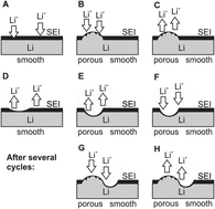 Graphical abstract: Electrochemical in situ investigations of SEI and dendrite formation on the lithium metal anode