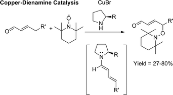 Graphical abstract: Copper–dienamine catalysis: γ-oxyamination of α,β-unsaturated aldehydes