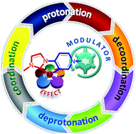 Graphical abstract: Labile coordination approach for the modulation of the electronic properties of ruthenium(ii) and iridium(iii) complexes within an “N-heterocyclic carbene (NHC)–pyridyl” dynamic platform