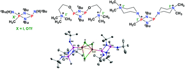 Graphical abstract: Quaternization and oxidation reactions of cyclodiphosphazane derivatives and their copper(i) and gold(i) complexes