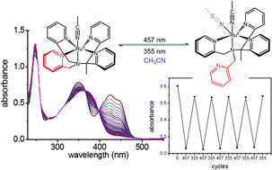 Graphical abstract: Reversible photochromic switching in a Ru(ii) polypyridyl complex