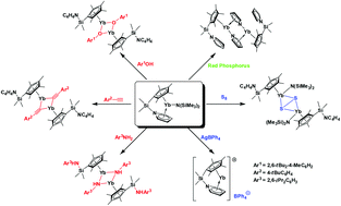 Graphical abstract: Reactivity of ytterbium(ii) silylamide supported by a pyrrolyl–cyclopentadienyl ligand