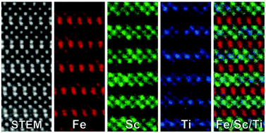 Graphical abstract: {110}-Layered B-cation ordering in the anion-deficient perovskite Pb2.4Ba2.6Fe2Sc2TiO13 with the crystallographic shear structure