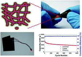 Graphical abstract: Soft silicon anodes for lithium ion batteries