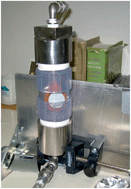 Graphical abstract: Quantitative passive soil vapor sampling for VOCs – part 4: flow-through cell