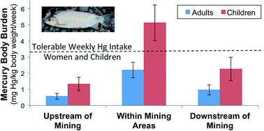 Graphical abstract: River transport of mercury from artisanal and small-scale gold mining and risks for dietary mercury exposure in Madre de Dios, Peru
