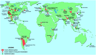 Graphical abstract: A review of arsenic and its impacts in groundwater of the Ganges–Brahmaputra–Meghna delta, Bangladesh