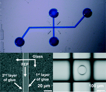 Graphical abstract: Wafer-scale fabrication of glass-FEP-glass microfluidic devices for lipid bilayer experiments