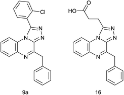 Graphical abstract: Design, synthesis and biological evaluation of novel 1,2,4-triazolo and 1,2,4-triazino[4,3-a]quinoxalines as potential anticancer and antimicrobial agents