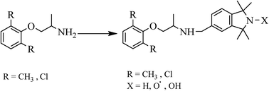 Graphical abstract: Synthesis of six mexiletine derivatives with isoindolines attached as potential antioxidants and their evaluation as cardioprotective agents