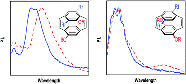 Graphical abstract: Synthesis and through-space charge transfer of dioctyloxy diperfluorohexyl substituted [2.2]paracyclophane-1,9-diene