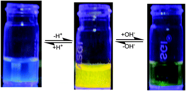 Graphical abstract: α-Cyanostilbene based fluorophores: aggregation-induced enhanced emission, solvatochromism and the pH effect