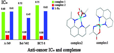 Graphical abstract: Methyl-substituted enhancement of antitumor activity in square-planar metal complex and analysis of ΔE, ΔG, CV, UV-vis and luminescence