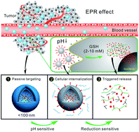 Graphical abstract: Smart pH- and reduction-dual-responsive folate–PEG-coated polymeric lipid vesicles for tumor-triggered targeted drug delivery