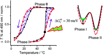 Graphical abstract: Phase transition of a perovskite strongly coupled to the vacuum field