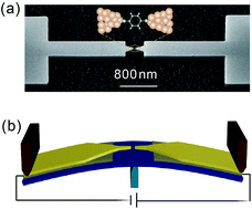 Graphical abstract: Origin of discrete current fluctuations in a single molecule junction