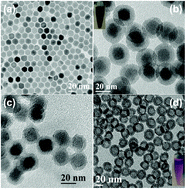 Graphical abstract: Monodisperse magnetofluorescent nanoplatforms for local heating and temperature sensing