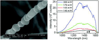 Graphical abstract: Broadband infrared photoluminescence in silicon nanowires with high density stacking faults