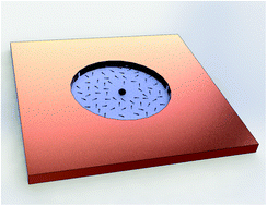 Graphical abstract: Motion-based threat detection using microrods: experiments and numerical simulations