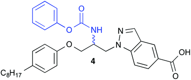 Graphical abstract: Convergent and enantioselective syntheses of cytosolic phospholipase A2α inhibiting N-(1-indazol-1-ylpropan-2-yl)carbamates