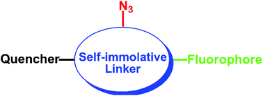 Graphical abstract: Chemoselective reduction and self-immolation based FRET probes for detecting hydrogen sulfide in solution and in cells