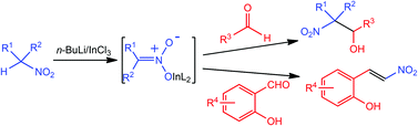 Graphical abstract: Preparation of indium nitronates and their Henry reactions