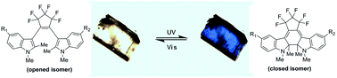 Graphical abstract: A prominent bathochromic shift effect of indole-containing diarylethene derivatives