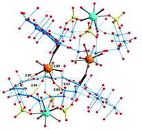 Graphical abstract: Molecular recognition of Ca2+ cations by internal and external receptors/interfaces in a spherical porous molybdenum-oxide capsule: unusual coordination scenarios