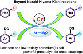 Graphical abstract: Chromium-catalyzed transformations with Grignard reagents – new opportunities for cross-coupling reactions