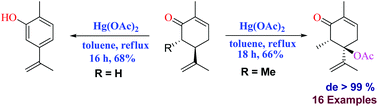 Graphical abstract: Hg(OAc)2 mediated highly regio- and/or diastereoselective allylic tert-acetylation of olefins