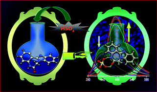 Graphical abstract: Development of a cell permeable ratiometric chemosensor and biomarker for hydrogen sulphate ions in aqueous solution