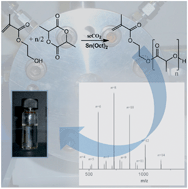 Graphical abstract: A green route to synthesize poly(lactic acid)-based macromonomers in scCO2 for biodegradable nanoparticle production