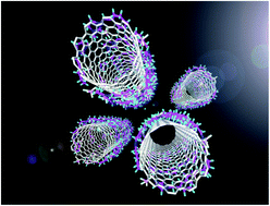 Graphical abstract: Immobilization and molecular rearrangement of ionic liquids on the surface of carbon nanotubes