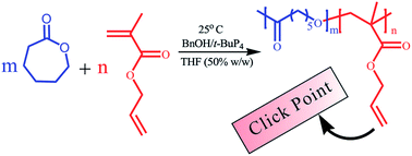 Graphical abstract: Facile synthesis of biodegradable and clickable polymer