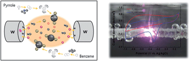 Graphical abstract: Solution plasma synthesis process of tungsten carbide on N-doped carbon nanocomposite with enhanced catalytic ORR activity and durability