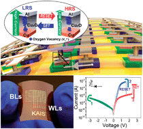 Graphical abstract: Flexible one diode–one resistor resistive switching memory arrays on plastic substrates