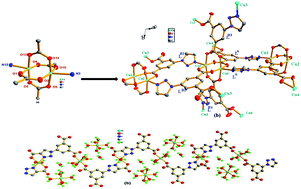 Graphical abstract: Strong antiferromagnetic interaction in a 3D copper–organic framework and spin-glass-like behaviour in a 1D nickel compound