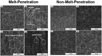 Graphical abstract: Hierarchically oriented crystalline structures of HDPE induced by strong second melt penetration